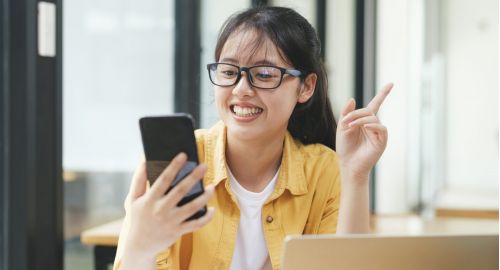 Beta Academy 13 young woman video conference and study online at h 2023 11 27 05 24 26 utc scaled 708f76f3